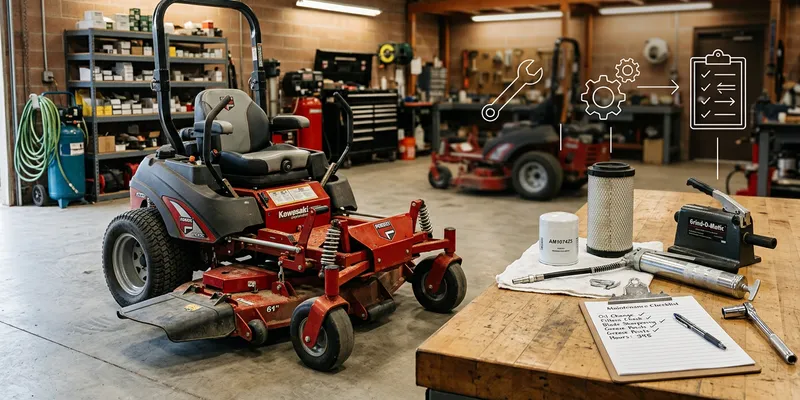 A Short Guide to Commercial Mower and Equipment Maintenance for Small Lawn Care and Landscape Businesses