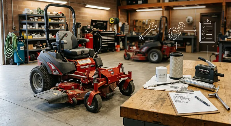 A Short Guide to Commercial Mower and Equipment Maintenance for Small Lawn Care and Landscape Businesses