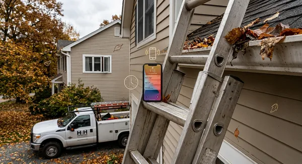 Why Gutter Companies Lose Their Best Fall Leads Two Stories Up
