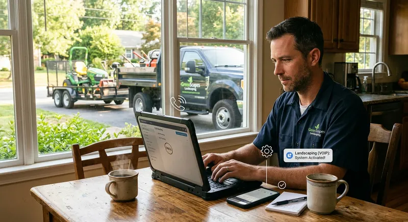 What Landscaping Companies Should Know Before Setting Up an AI Receptionist