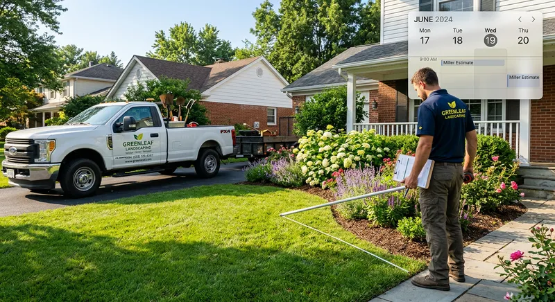 How Landscaping Companies Book More Estimates Without Playing Phone Tag