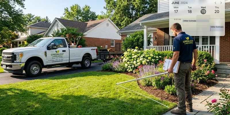 How Landscaping Companies Book More Estimates Without Playing Phone Tag