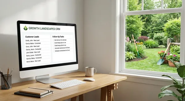 Landscaping CRM: How to Stop Losing Leads Between Estimate and Close