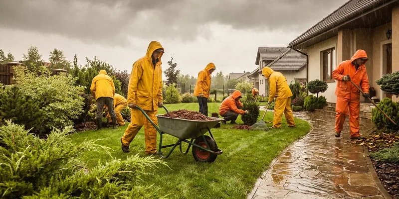 Rainy Day Tips for Landscaping Businesses: How to Stay Productive When the Weather Won't Cooperate