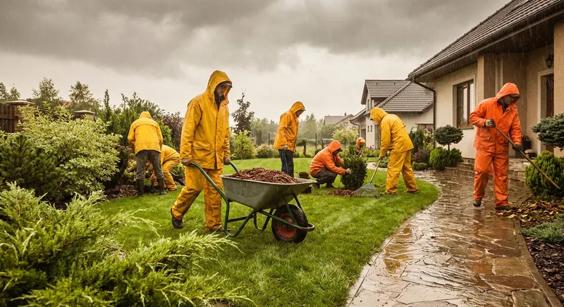 Rainy Day Tips for Landscaping Businesses: How to Stay Productive When the Weather Won't Cooperate