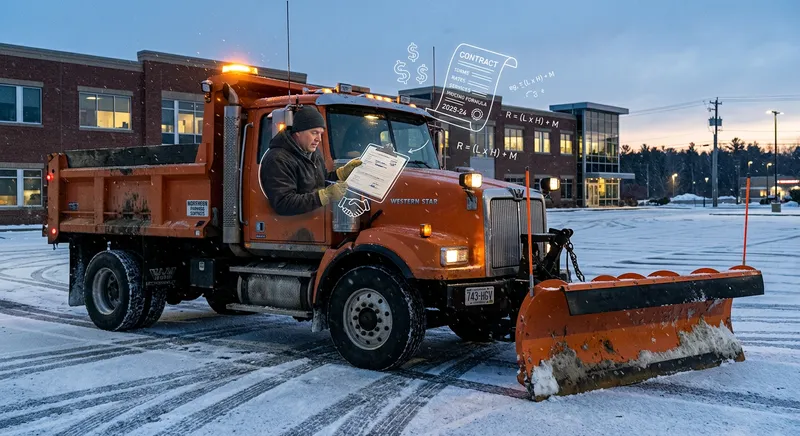Flat Rate vs Per-Push Snow Removal: Which Contract Pays Better?