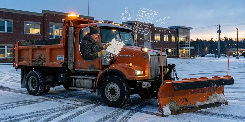 Flat Rate vs Per-Push Snow Removal: Which Contract Pays Better?