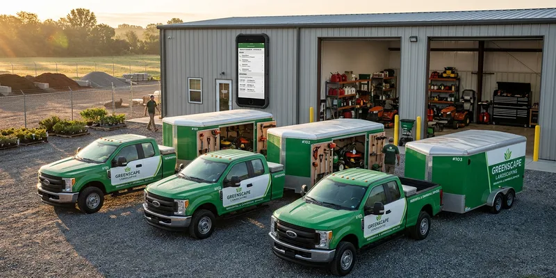 What a Virtual Receptionist Actually Does for a 3-Crew Landscaping Company