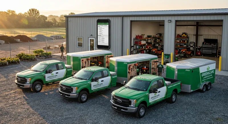 What a Virtual Receptionist Actually Does for a 3-Crew Landscaping Company
