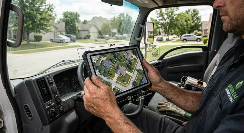 How Tinylawn's Virtual Site Visit Reports Help You Quote Landscaping Jobs Faster